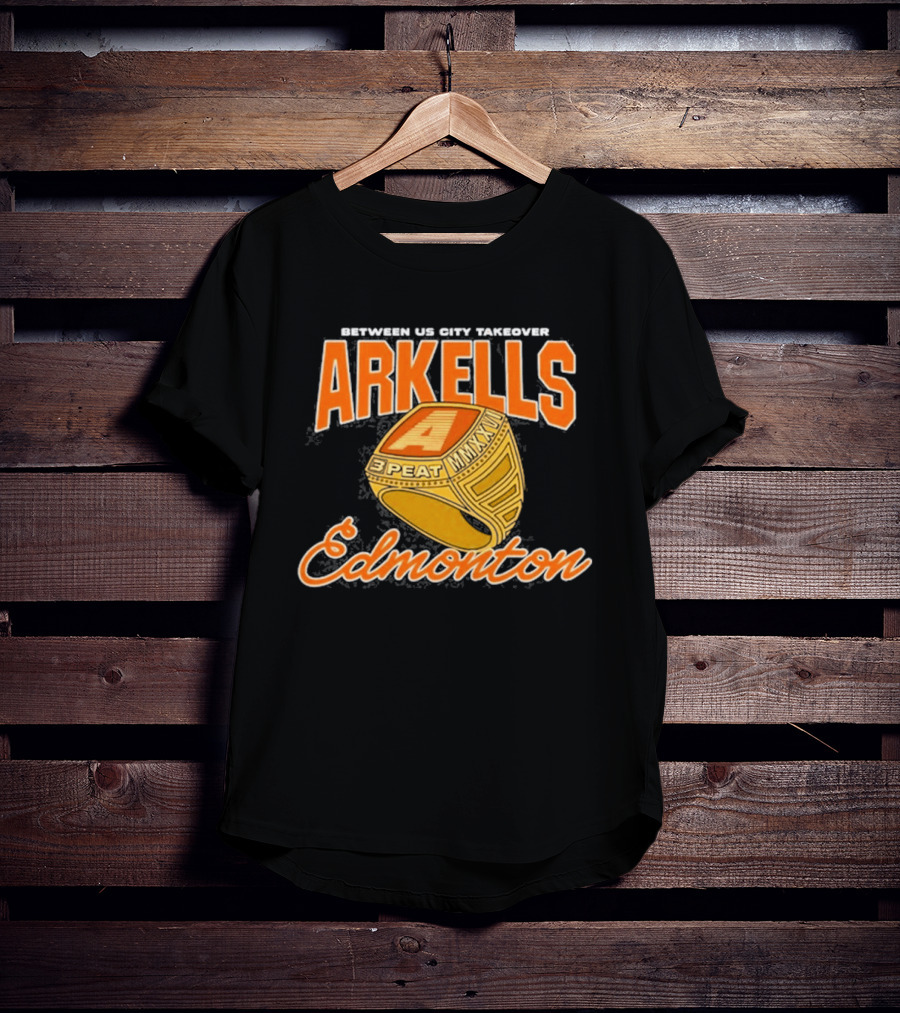 Arkells Between Us City Takeover 3 Peat Edmonton May 15 2026 T-Shirt