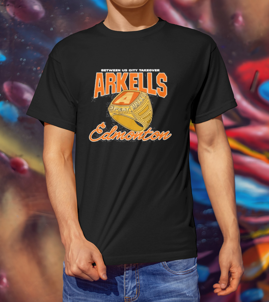 Arkells Between Us City Takeover 3 Peat Edmonton May 15 2026 T-Shirt