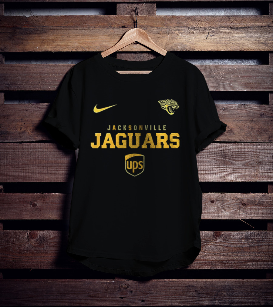 Nike Jacksonville Jaguars UPS Brown Proud T-Shirt