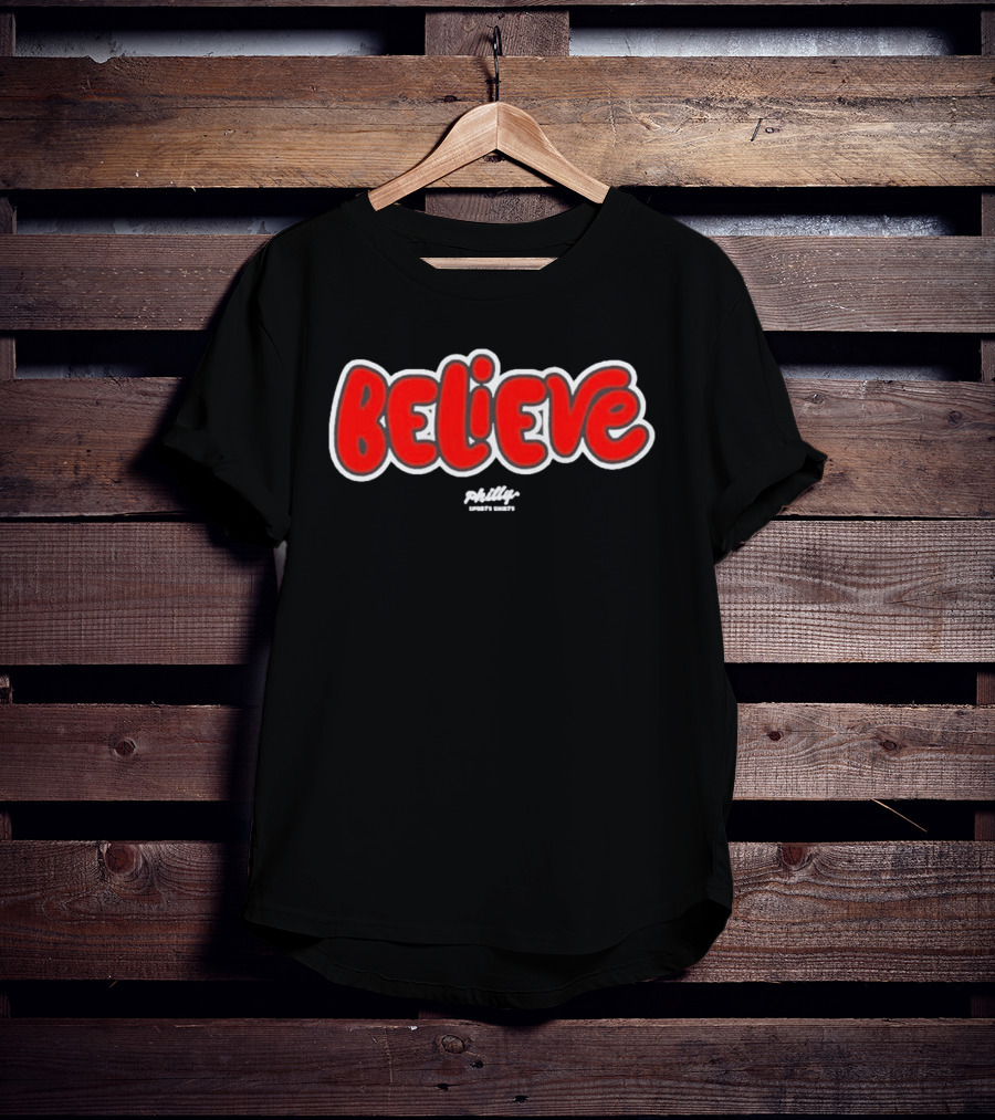 Nick Sirianni Believe Philly Sports T-Shirt