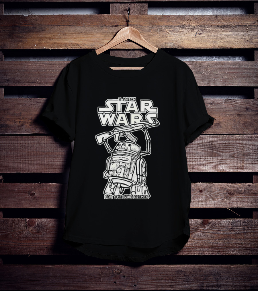 Star Wars Inspired Humor War Crimes T-Shirt