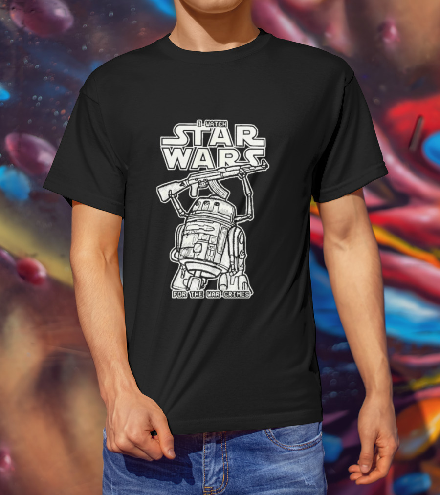 Star Wars Inspired Humor War Crimes T-Shirt