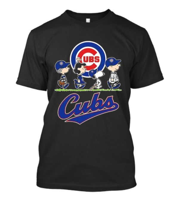 Snoopy Charlie Brown Linus Lucy Chicago Cubs 2026 T-Shirt