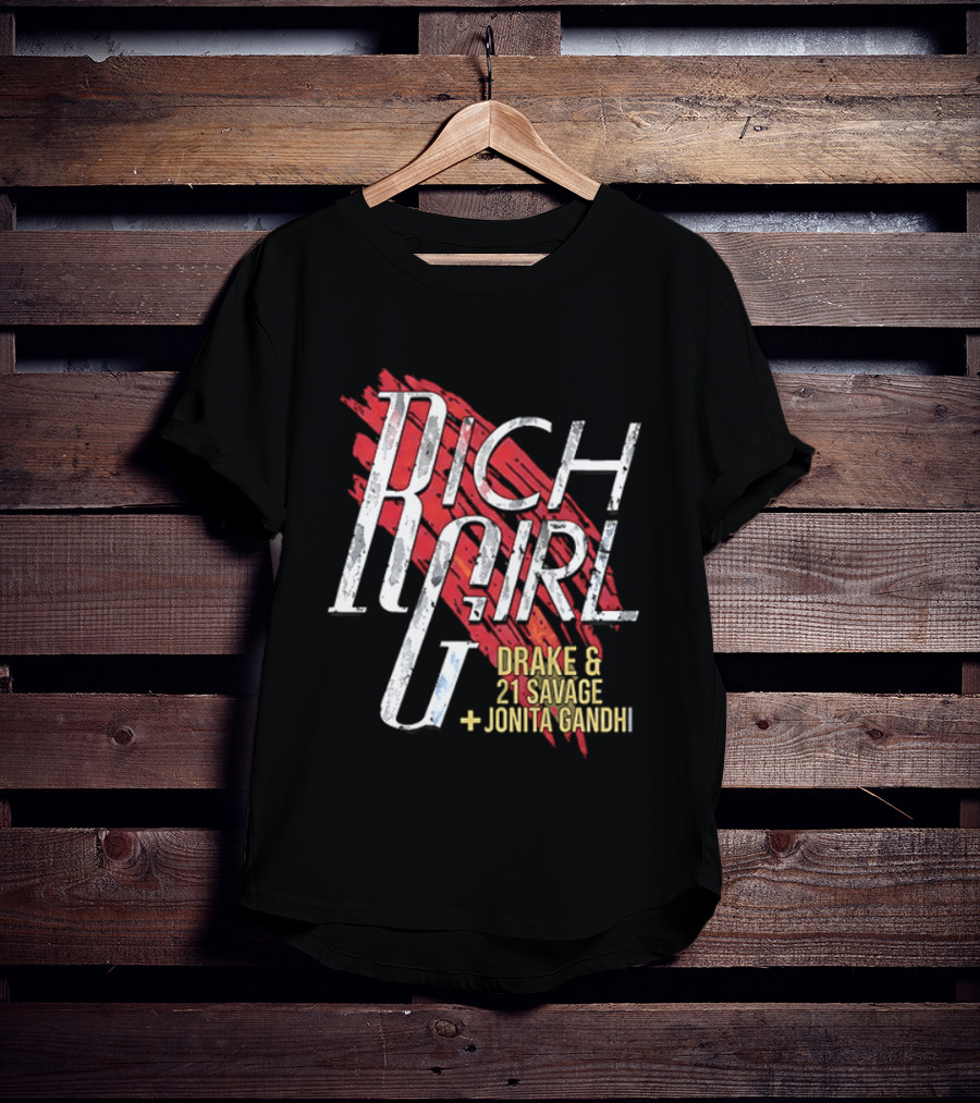The Boys Hughie Campbell Rich Girl Drake 21 Savage Jonita Gandhi T-Shirt
