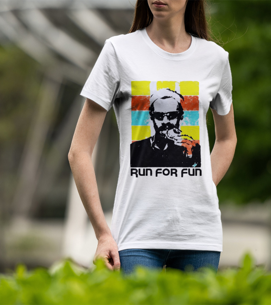 Together Tour Amsterdam Run For Fun 2026 Icon With Sunglasses Eating Pizza T-Shirt