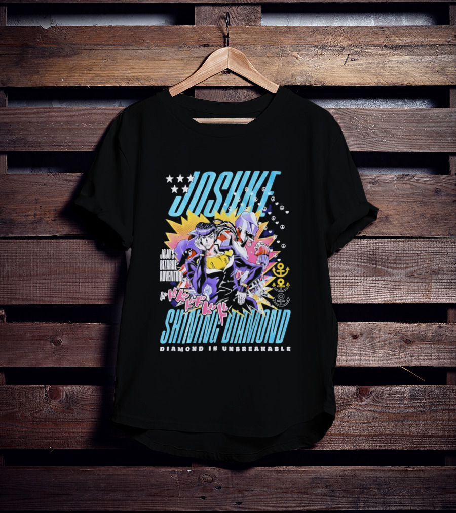 Josuke Shining Diamond JoJo's Bizarre Adventure Diamond Is Unbreakable T-Shirt