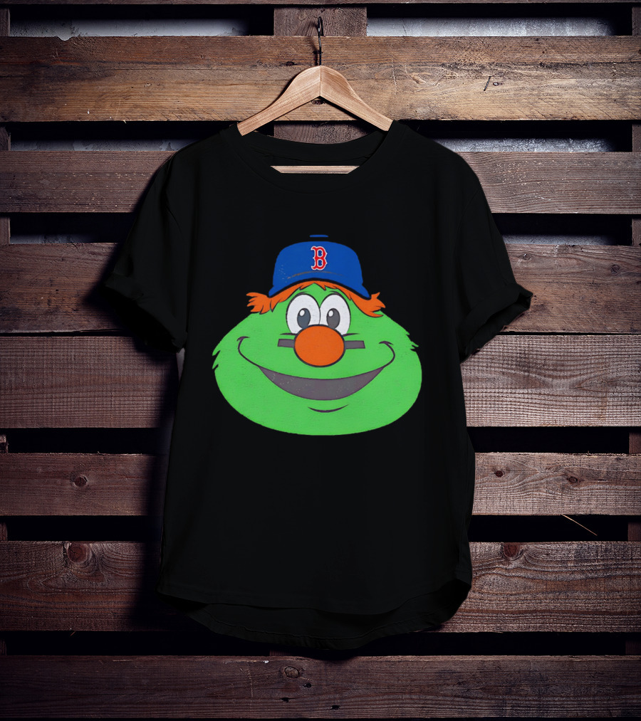 Boston Red Sox Wally The Green Monster Big Face 2026 T-Shirt