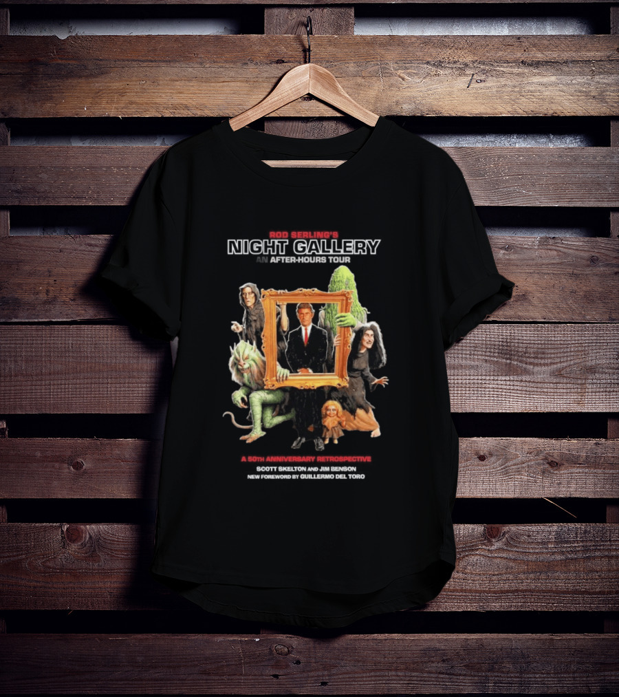 Rod Serling's Night Gallery After Hours Tour Classic Monsters Frame T-Shirt