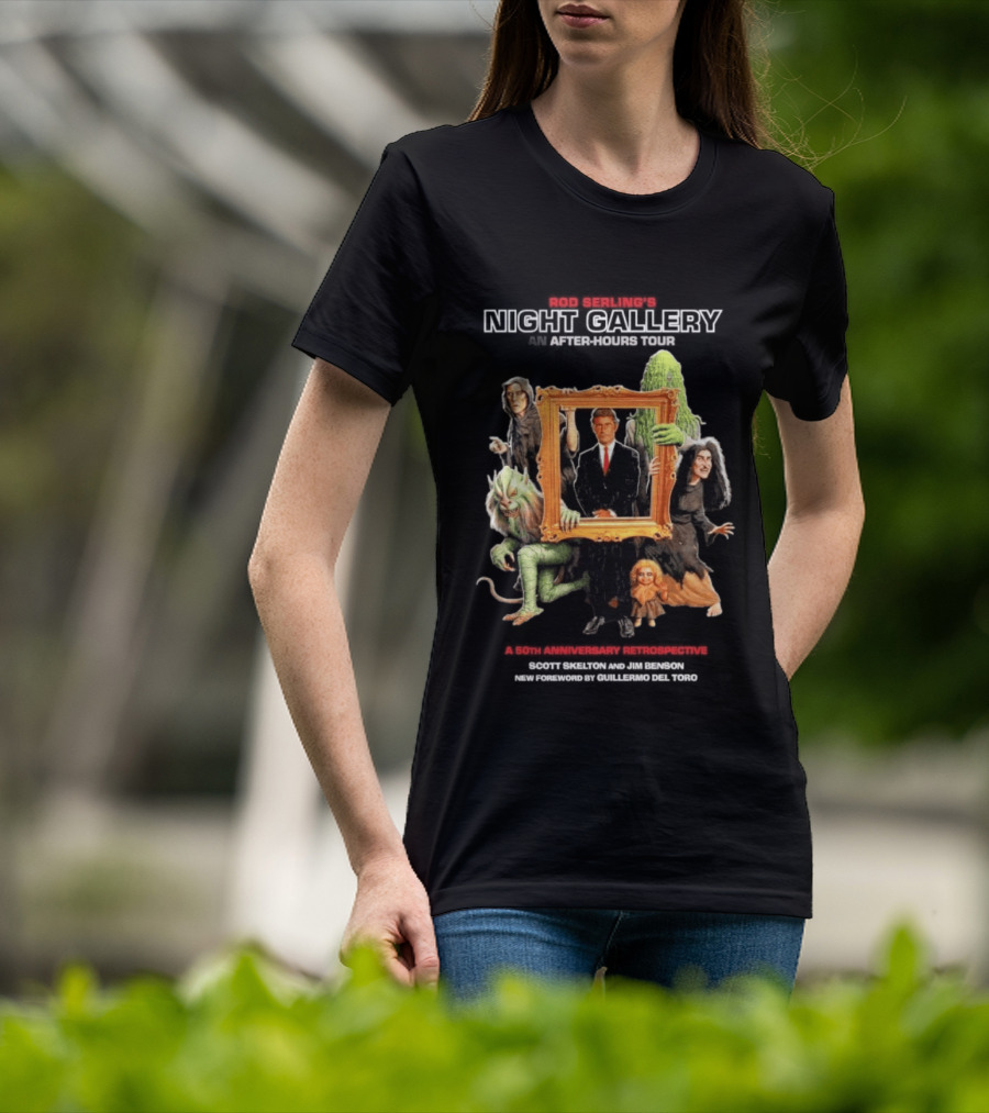 Rod Serling's Night Gallery After Hours Tour Classic Monsters Frame T-Shirt