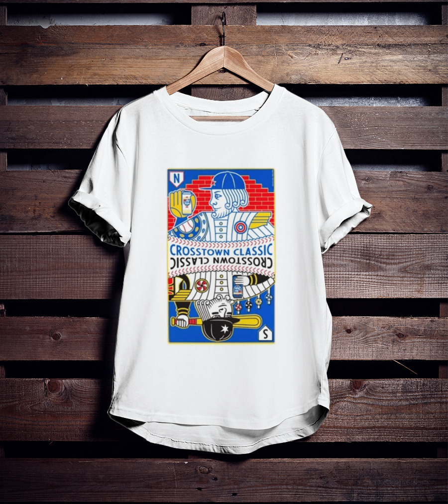 Crosstown Classic Series Card Chicago Cubs Vs Chicago White Sox T-Shirt