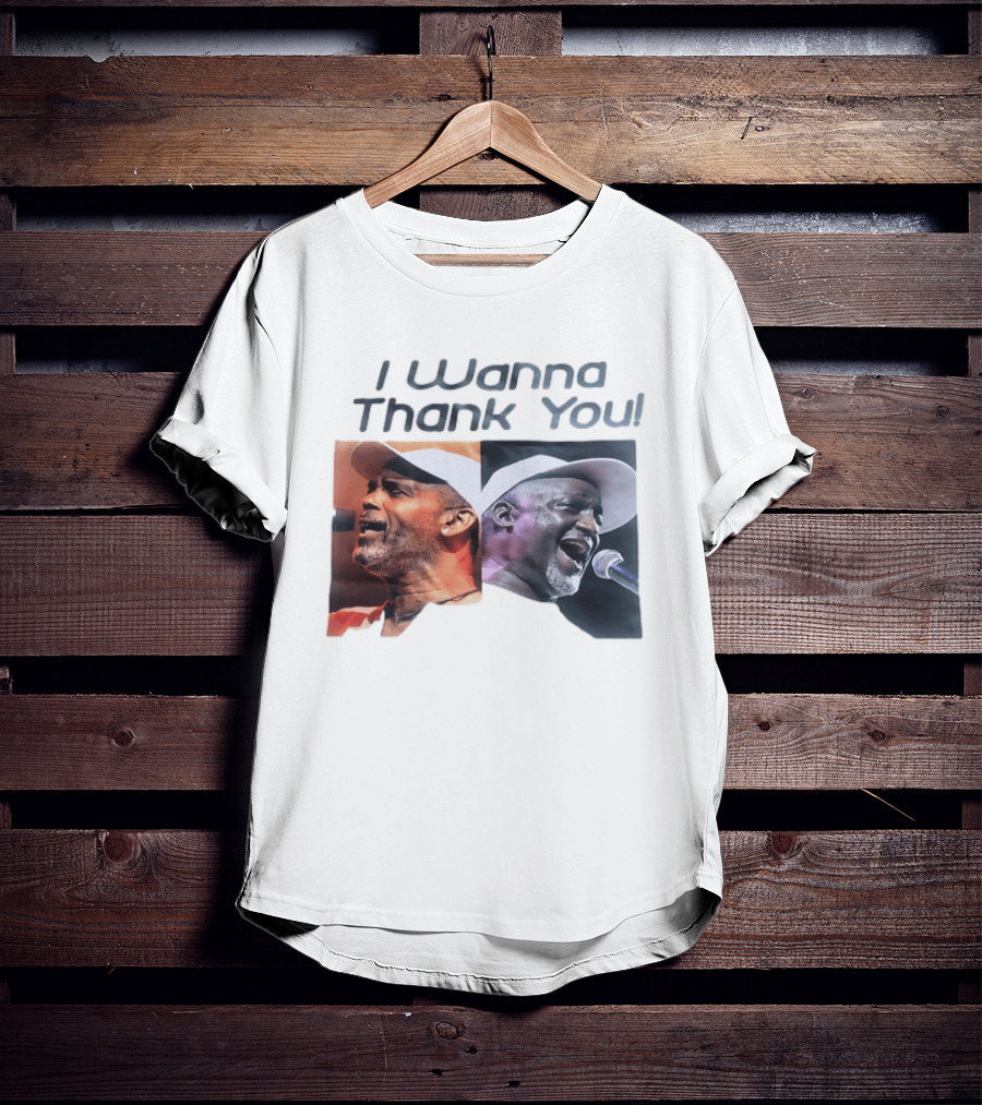 I Wanna Thank You Frankie Beverly Soul Music Legend Live Performance T-Shirt