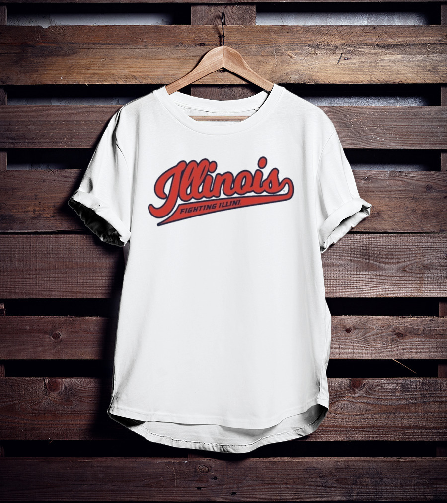 Illinois Fighting Illini Bold Script T-Shirt