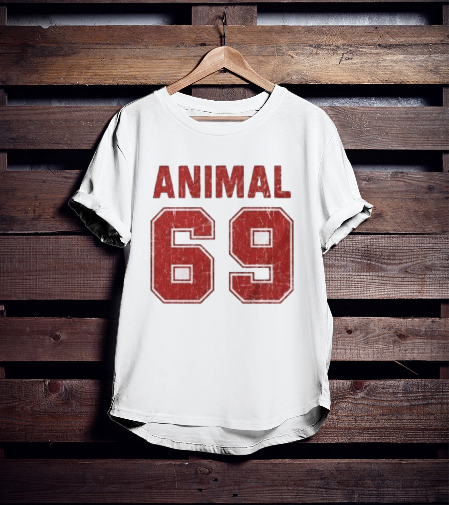 Justin Bieber Animal 69 Retro Jersey T-Shirt