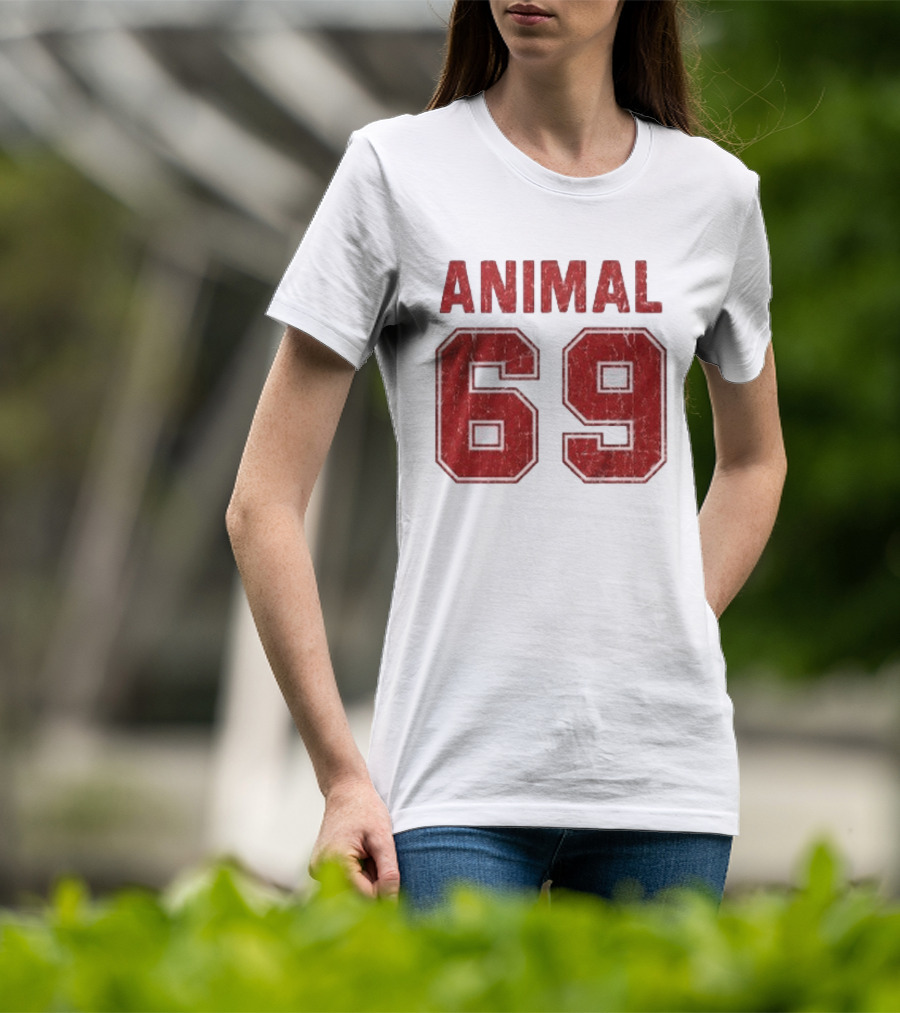 Justin Bieber Animal 69 Retro Jersey T-Shirt