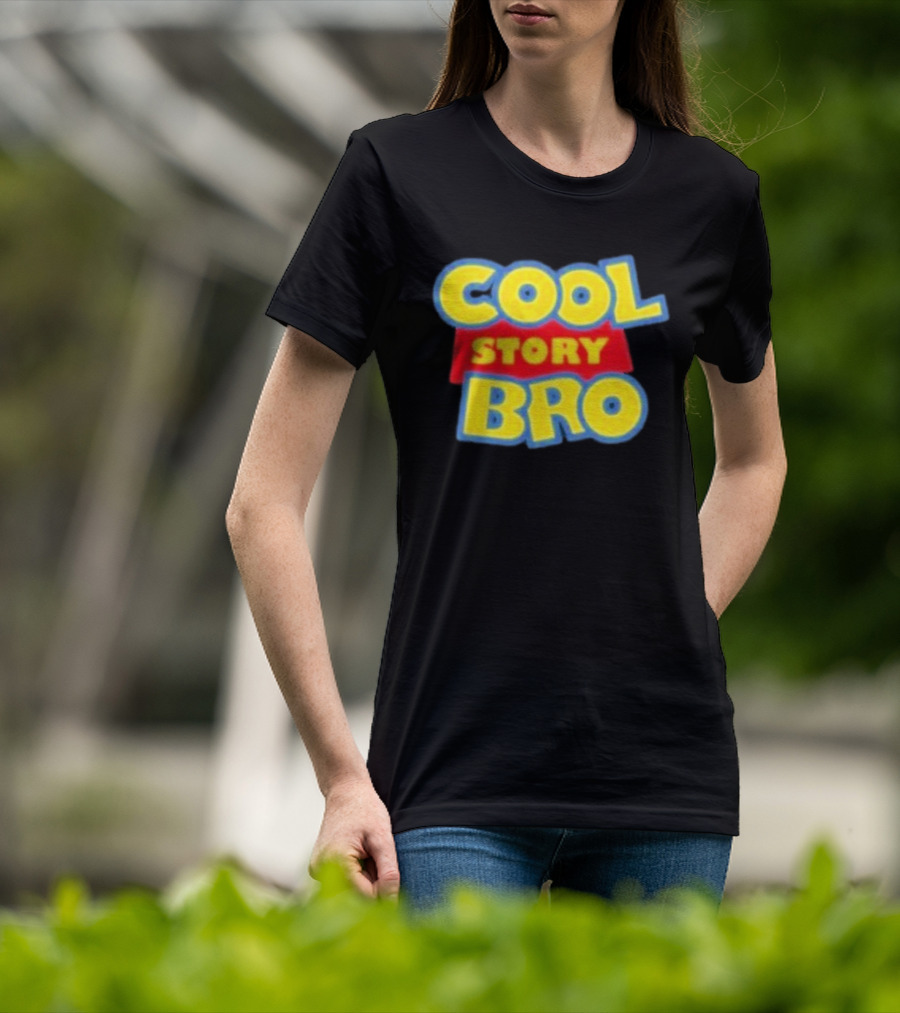 Cool Story Bro Toy Inspired Twist T-Shirt