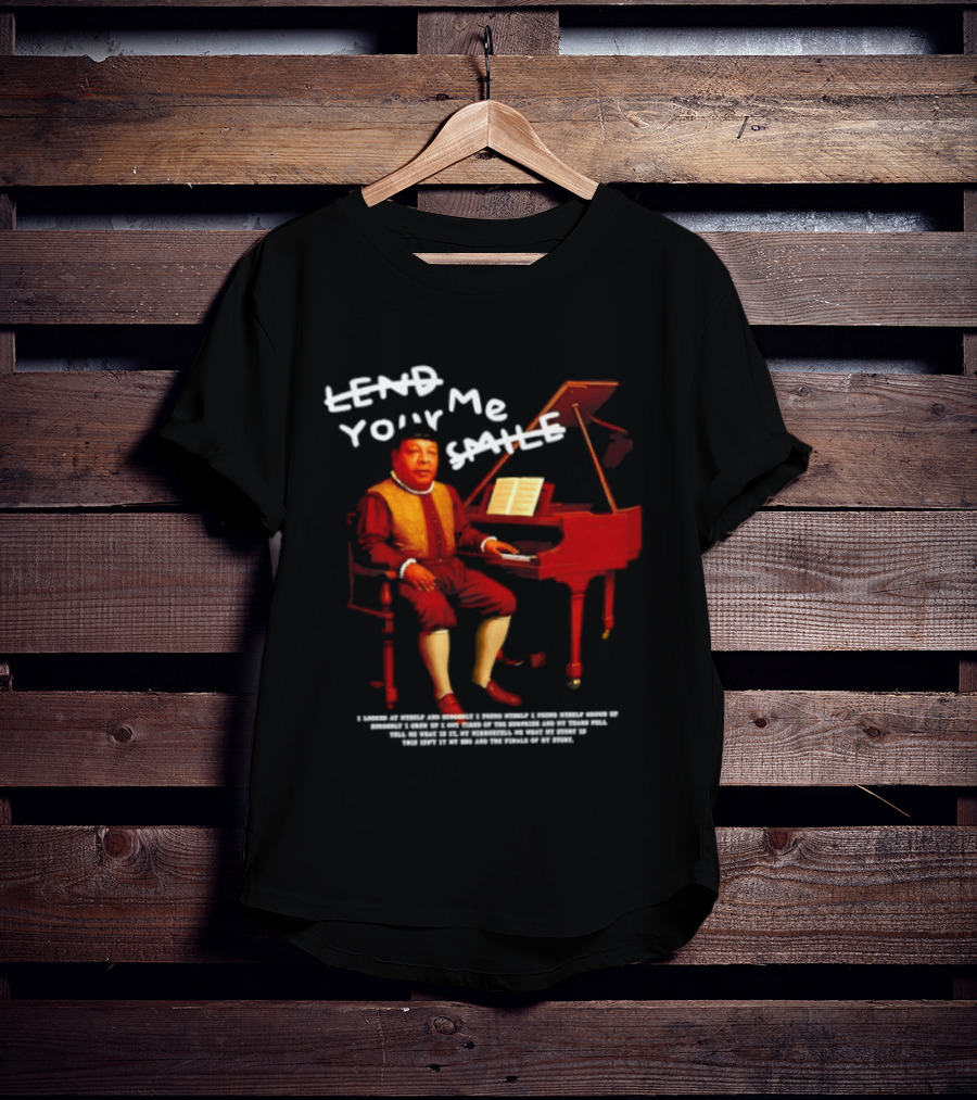 Abdel Basset Hamouda Lend Your Me Smile Piano Scene T-Shirt