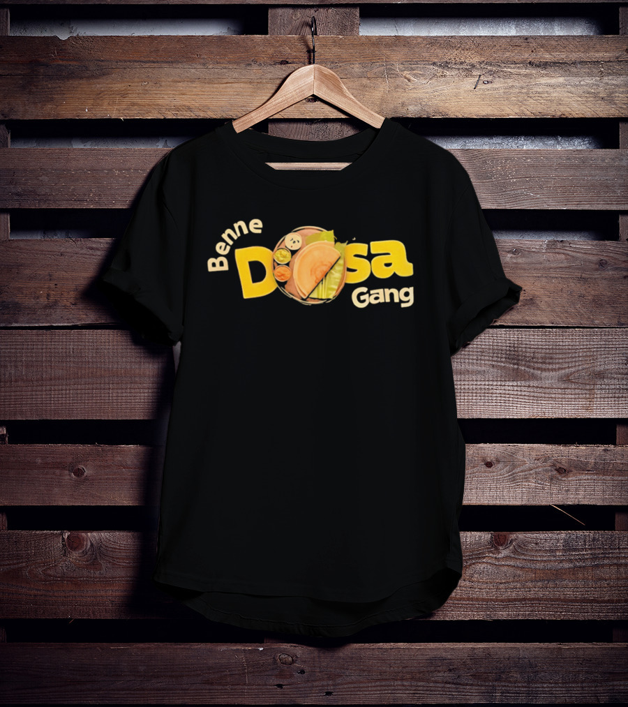 Benne Dosa Gang South Indian Food Lovers T-Shirt