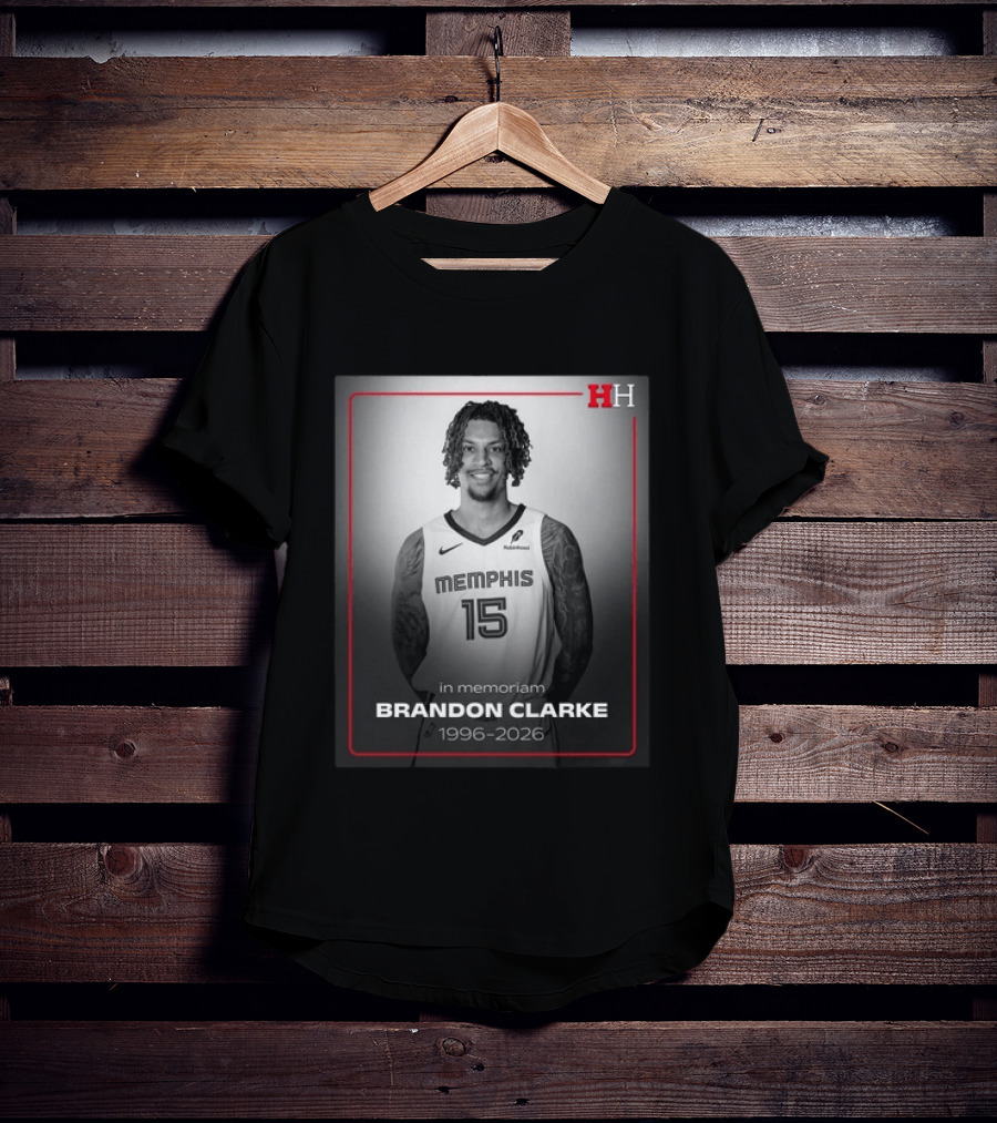 In Memoriam Brandon Clarke 1996 2026 Memphis 15 T-Shirt