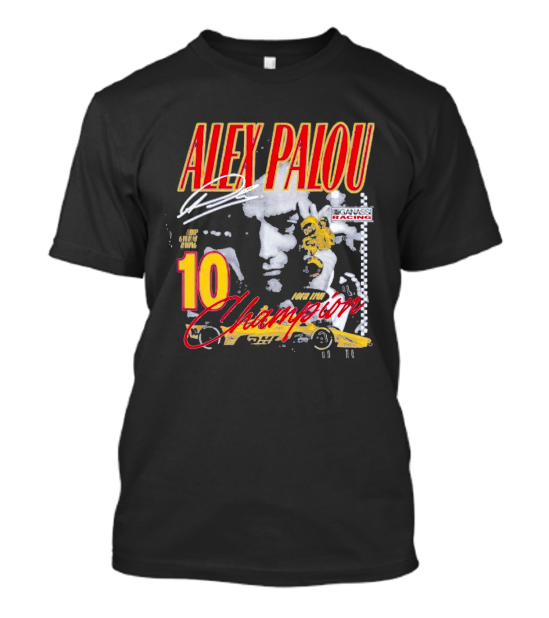 Alex Palou Chip Ganassi Racing 10 Four Time Champion T-Shirt