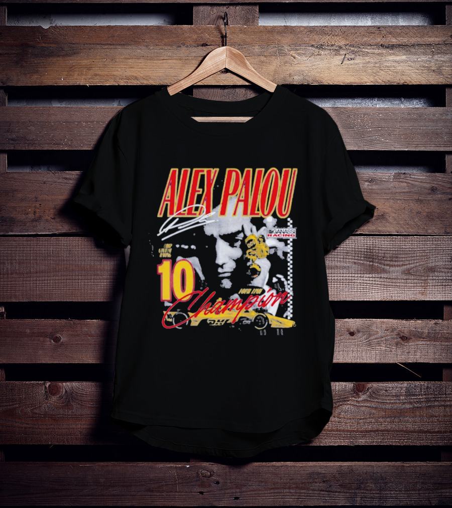 Alex Palou Chip Ganassi Racing 10 Four Time Champion T-Shirt