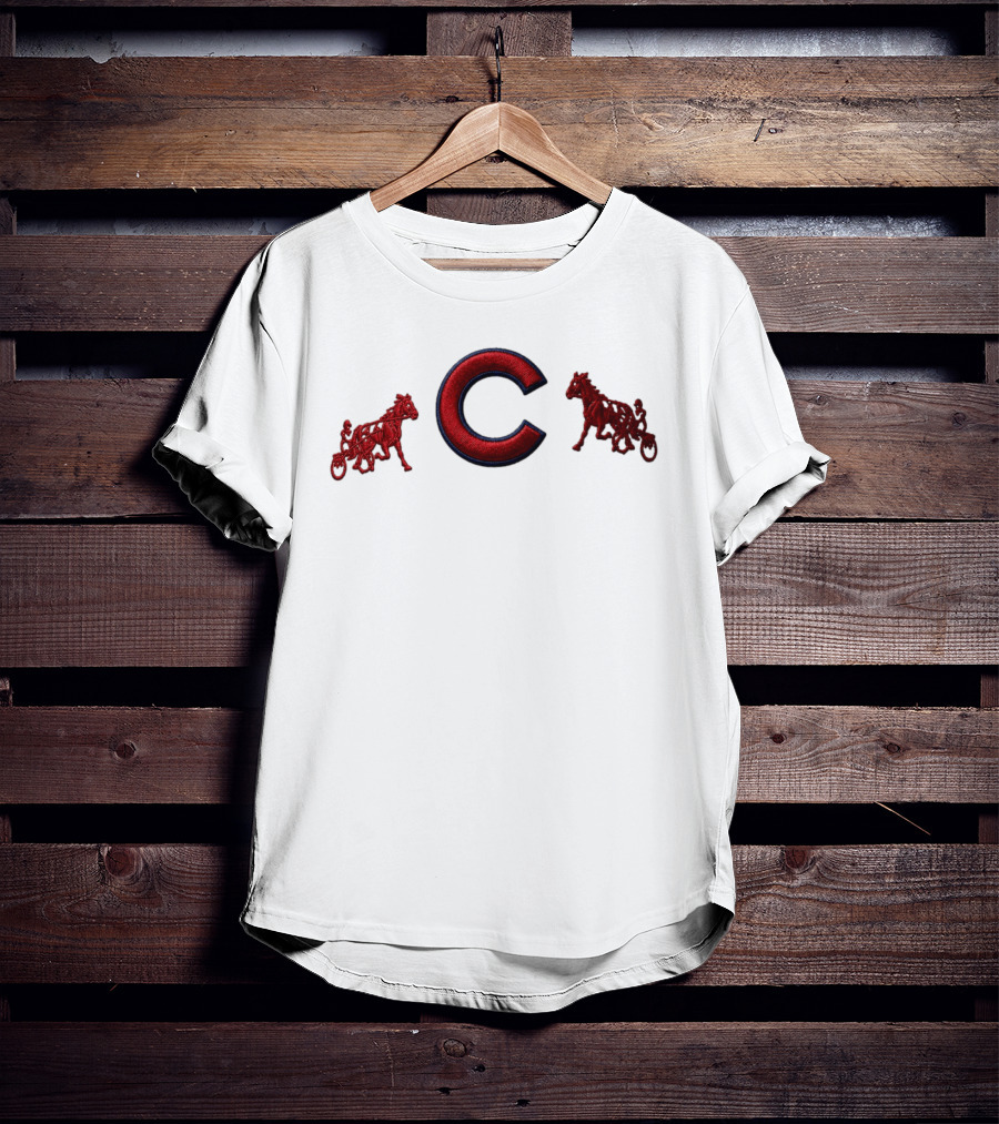 Chicago Cubs Siegelman Stable Hat 2026 C Logo Horse Racing Embroidery T-Shirt