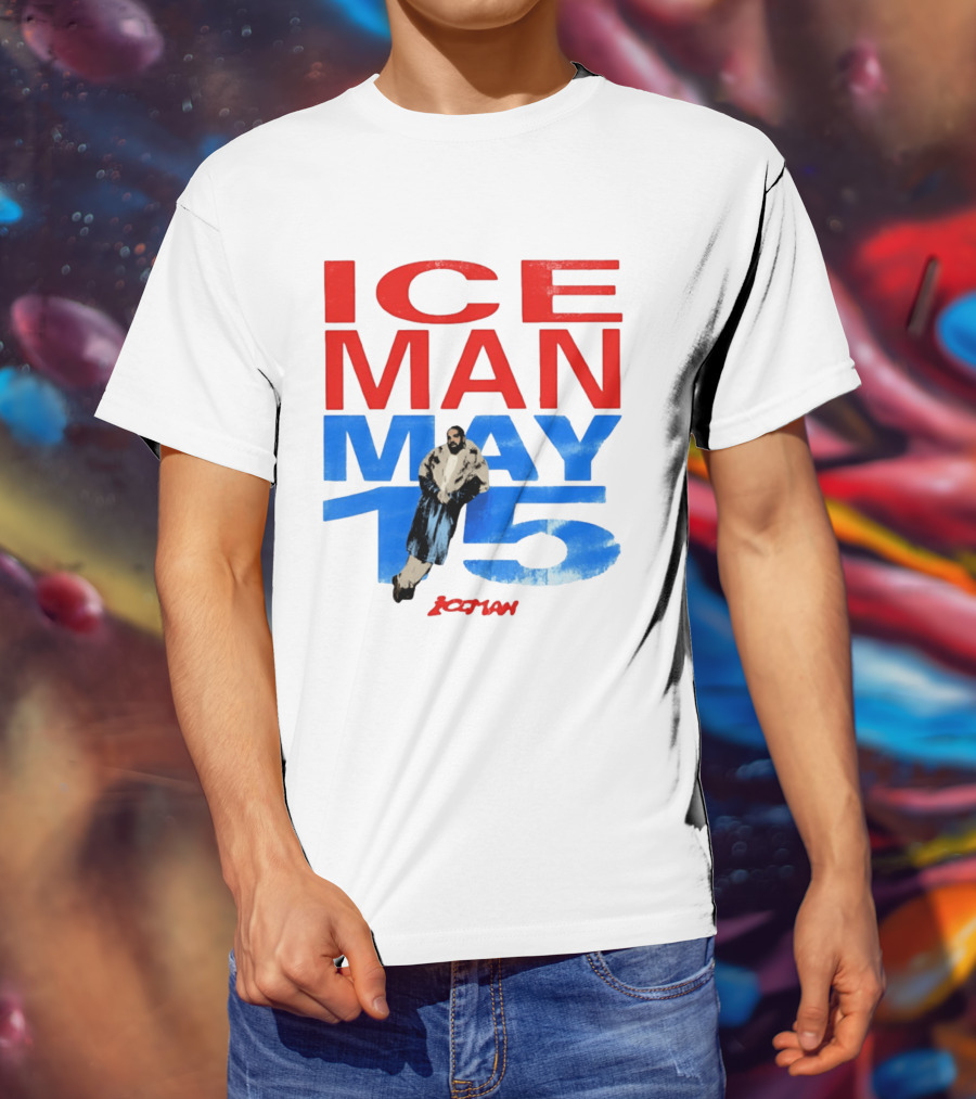 Drake Iceman May 15 Blue Red Styling 2026 Album Cover T-Shirt