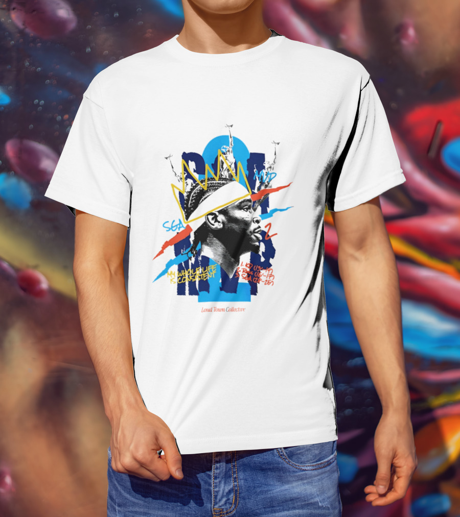 Shai Gilgeous Alexander SGA MVP 2026 Loud Team Collective T-Shirt