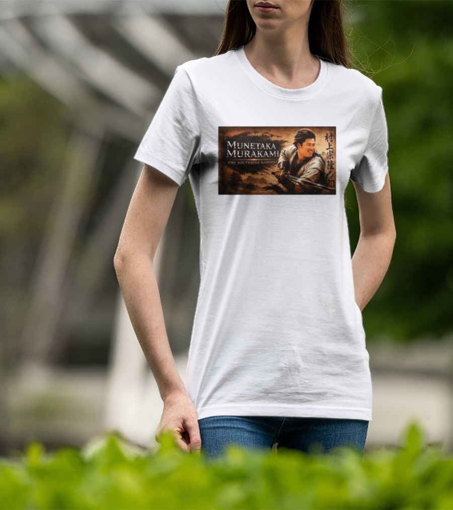 Munetaka Murakami The Southside Samurai Kanji T-Shirt