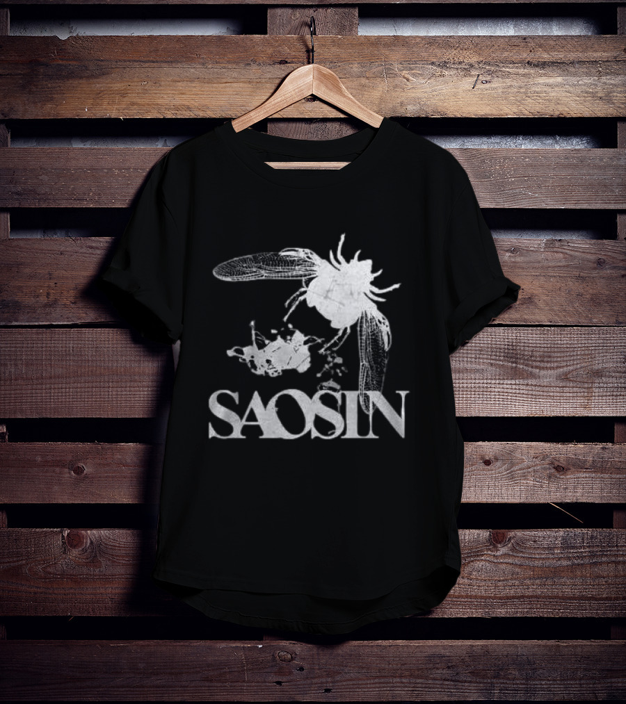 Saosin 20 Years Celebration Self Titled Album With Floral T-Shirt