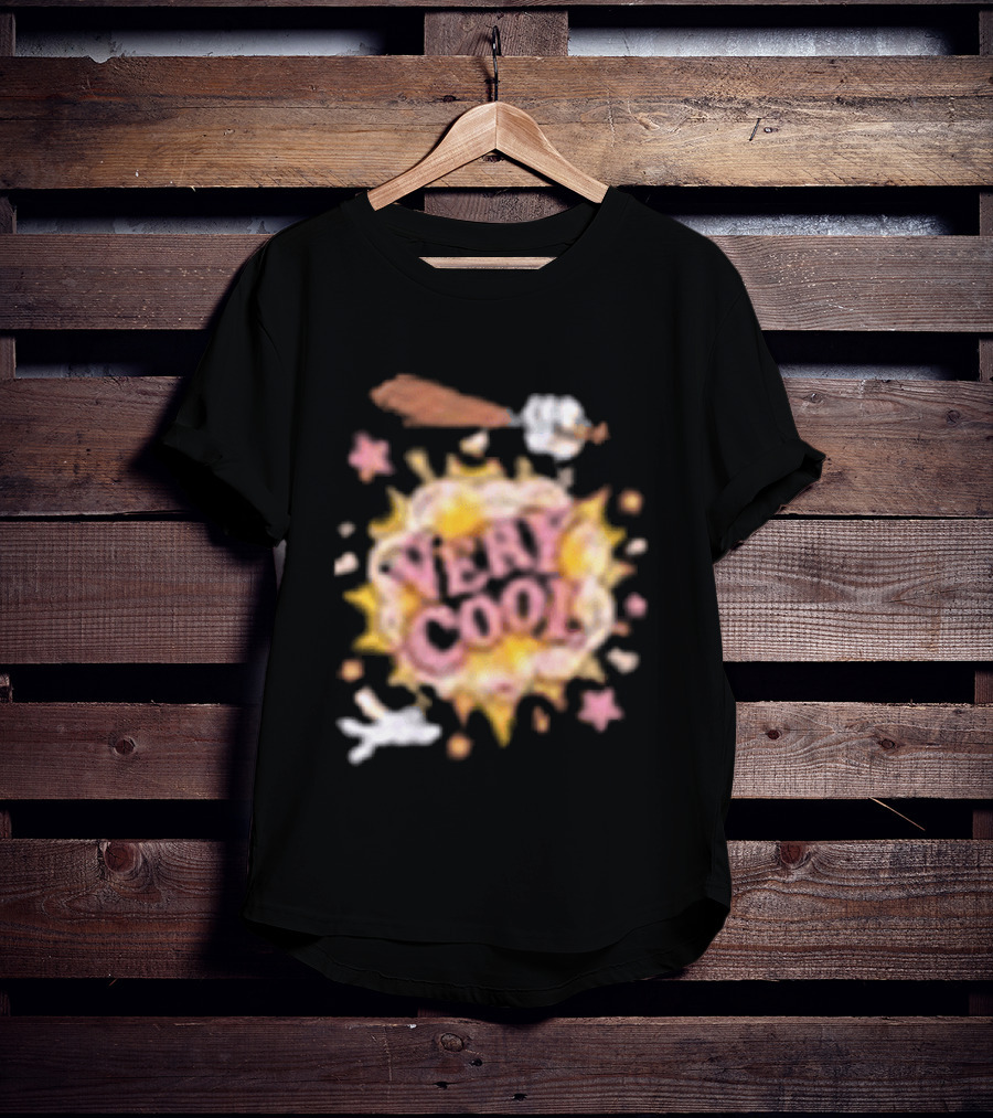 Very Cool Pizza Explosion With Cheesy Popcorn Topping T-Shirt