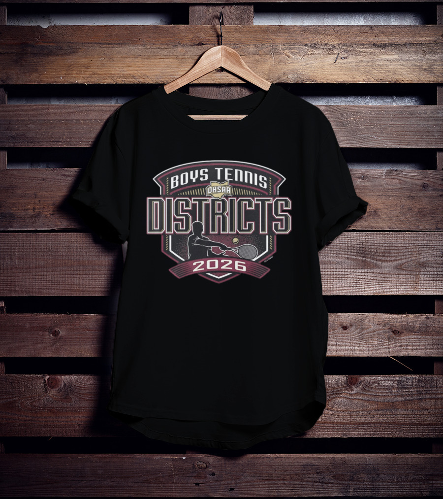Boys Tennis Districts 2026 OHSAA T-Shirt