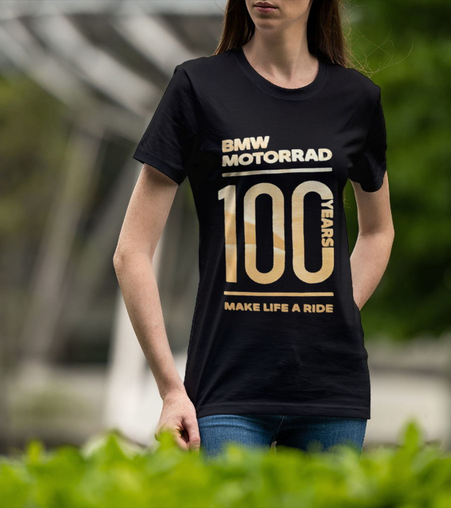 BMW Motorrad 100 Years Make Life A Ride T-Shirt