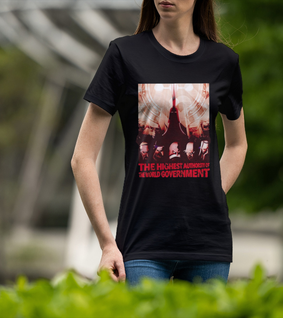 The Highest Authority Of The World Government Five Elders Scene T-Shirt