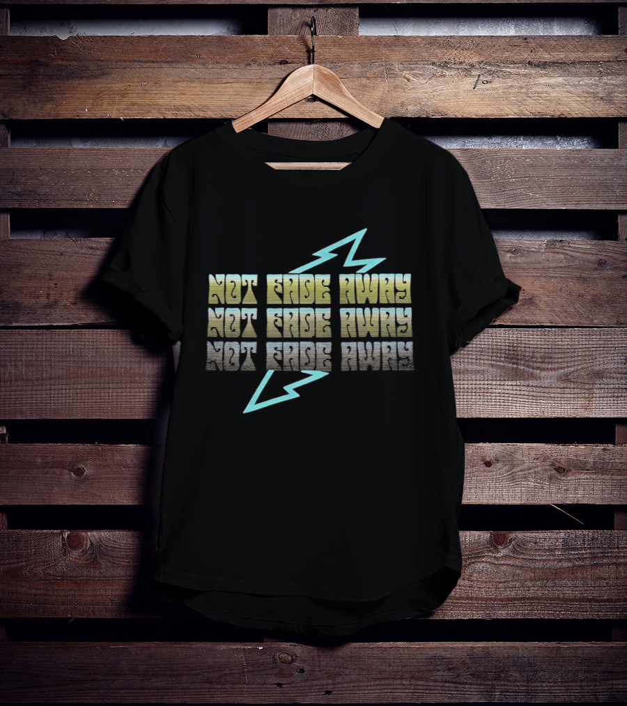 Not Fade Away Lightning Bold Electric Vibe T-Shirt