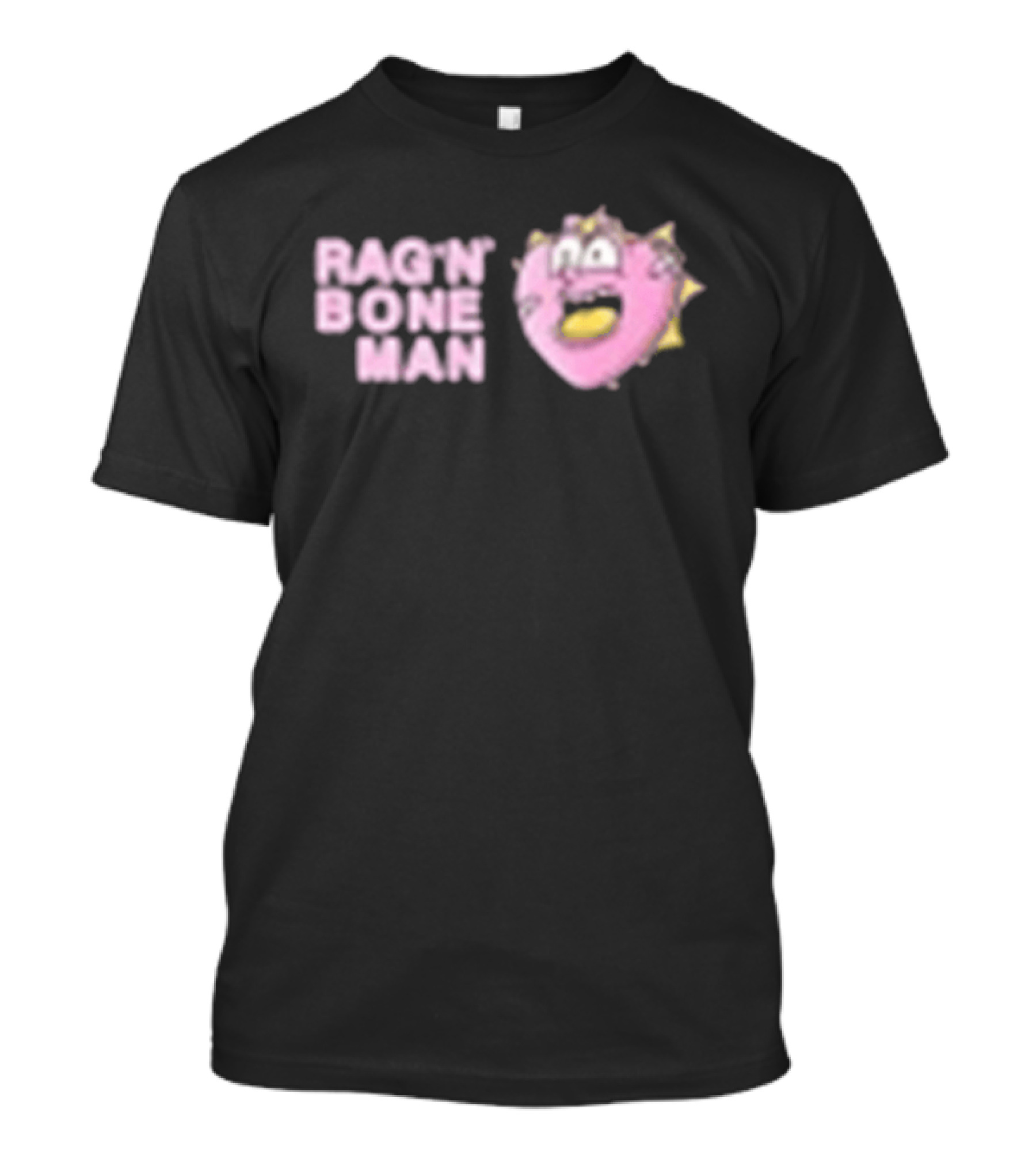 Rag'n'Bone Man Spiky Pink Donut Creature T-Shirt