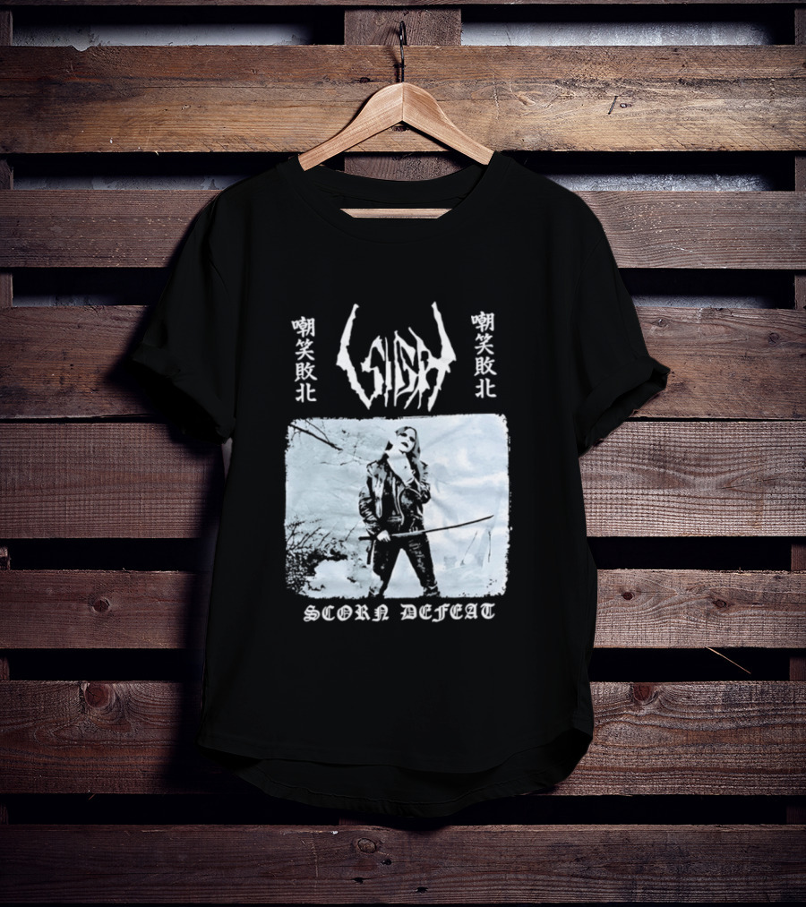 Sigh Scorn Defeat Samurai Japanese Metal T-Shirt