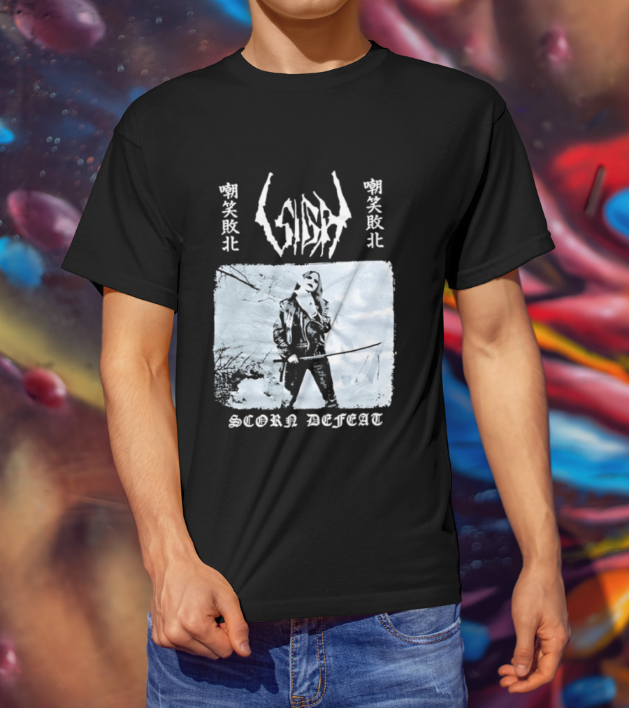 Sigh Scorn Defeat Samurai Japanese Metal T-Shirt
