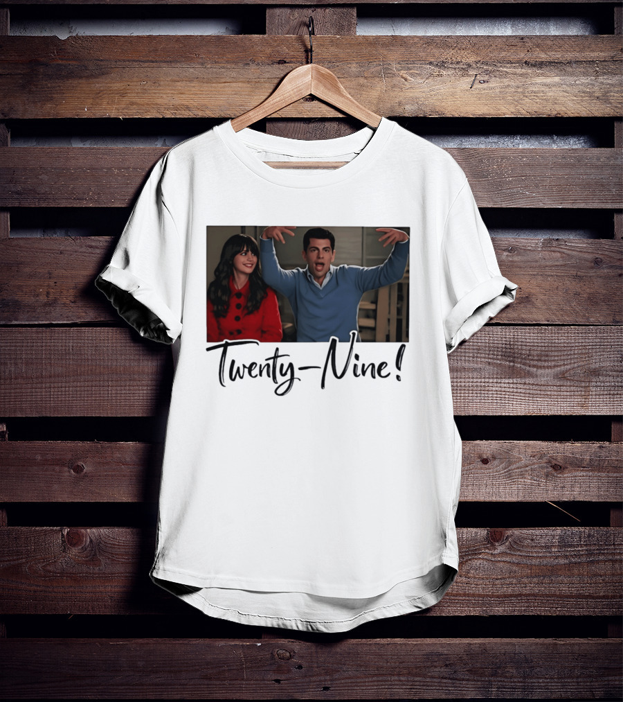 New Girl Jess And Schmidt Twenty Nine Scene T-Shirt