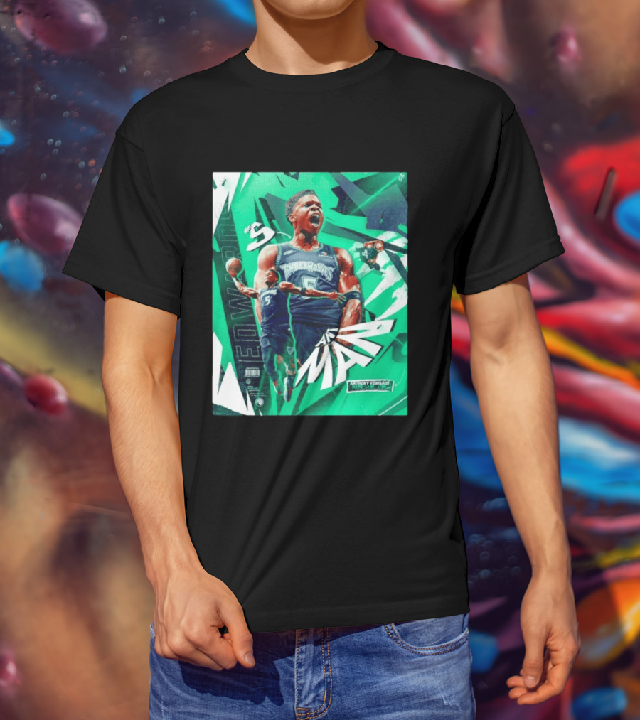 Minnesota Timberwolves Anthony Edwards Ant Man Basketball Sports #5 T-Shirt