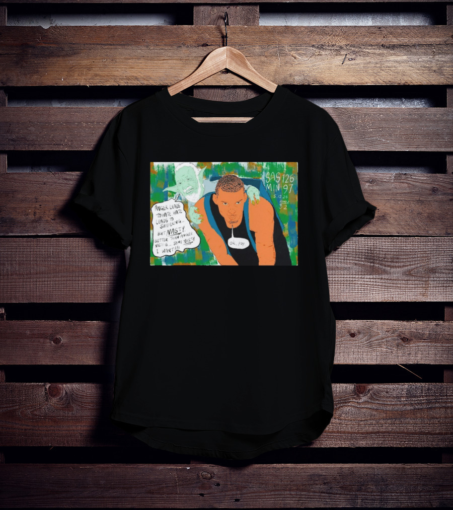 SAS 126 MIN 97 Baby Yoda Pop Anger Leads To Hate Nasty Alien Wemby Ok Pop T-Shirt