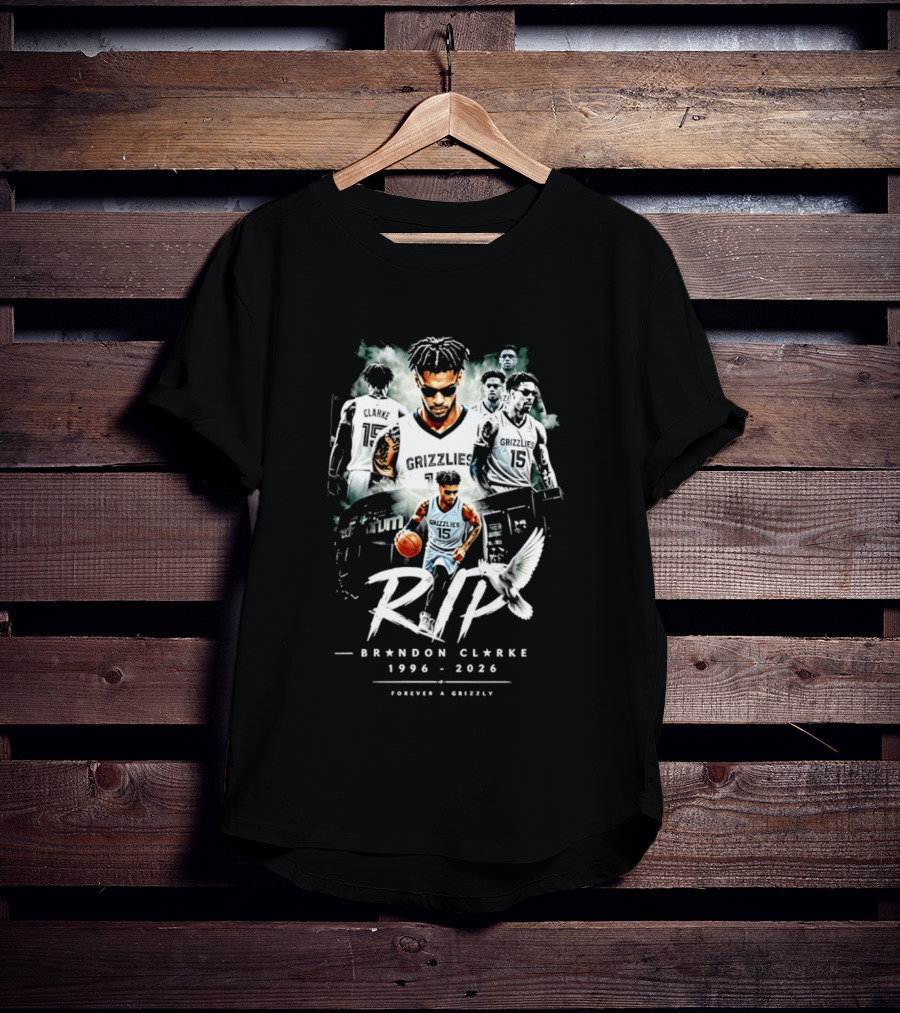 Brandon Clarke R.I.P 1996 2026 Forever A Grizzly T-Shirt