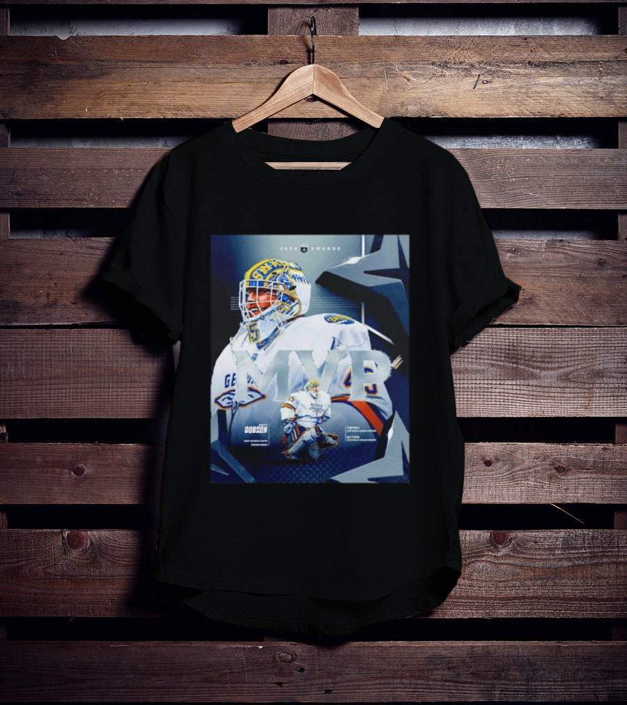 Brett Dobson Georgia Swarm MVP 2026 Awards Lacrosse Triumph T-Shirt