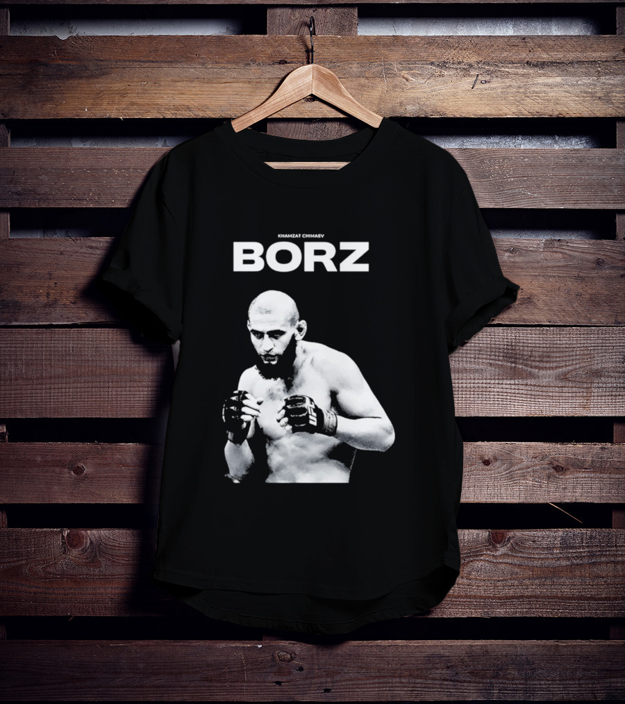 Khamzat Chimaev Borz Fighter Recognition T-Shirt