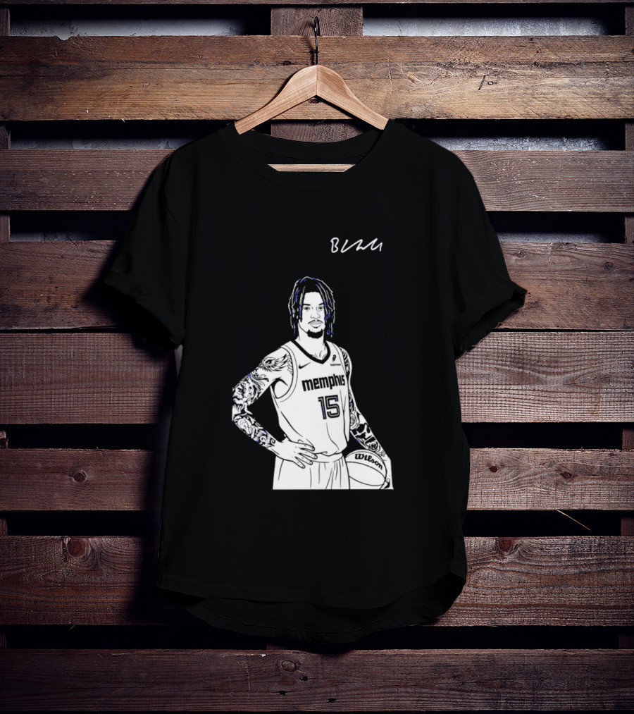 RIP Memphis Grizzlies Brandon Clarke Number 15 Basketball Star T-Shirt