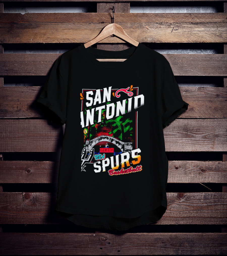 San Antonio Spurs NBA Basketball T-Shirt