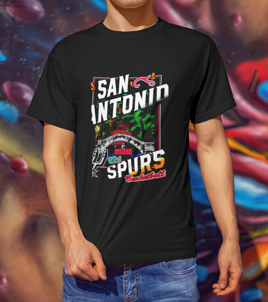 San Antonio Spurs NBA Basketball T-Shirt