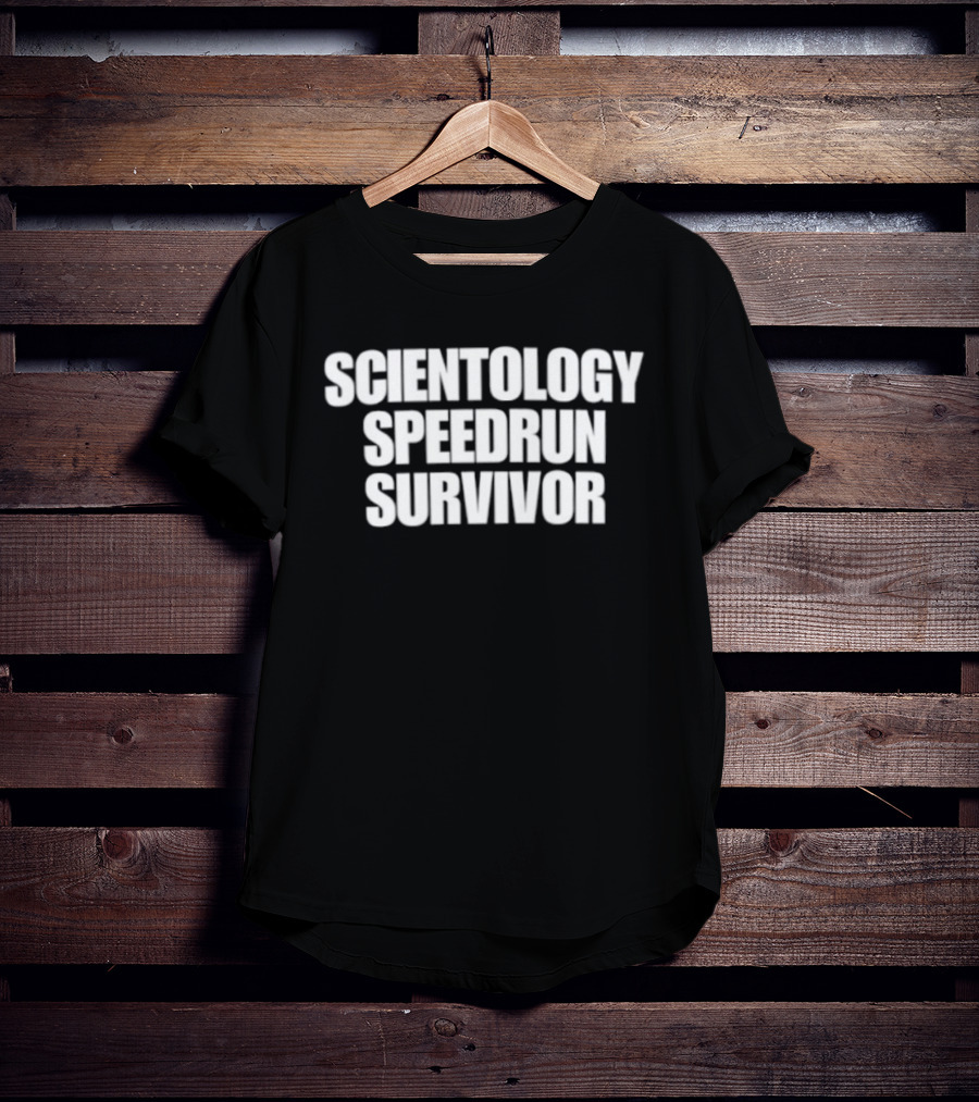 Scientology Speedrun Survivor T-Shirt