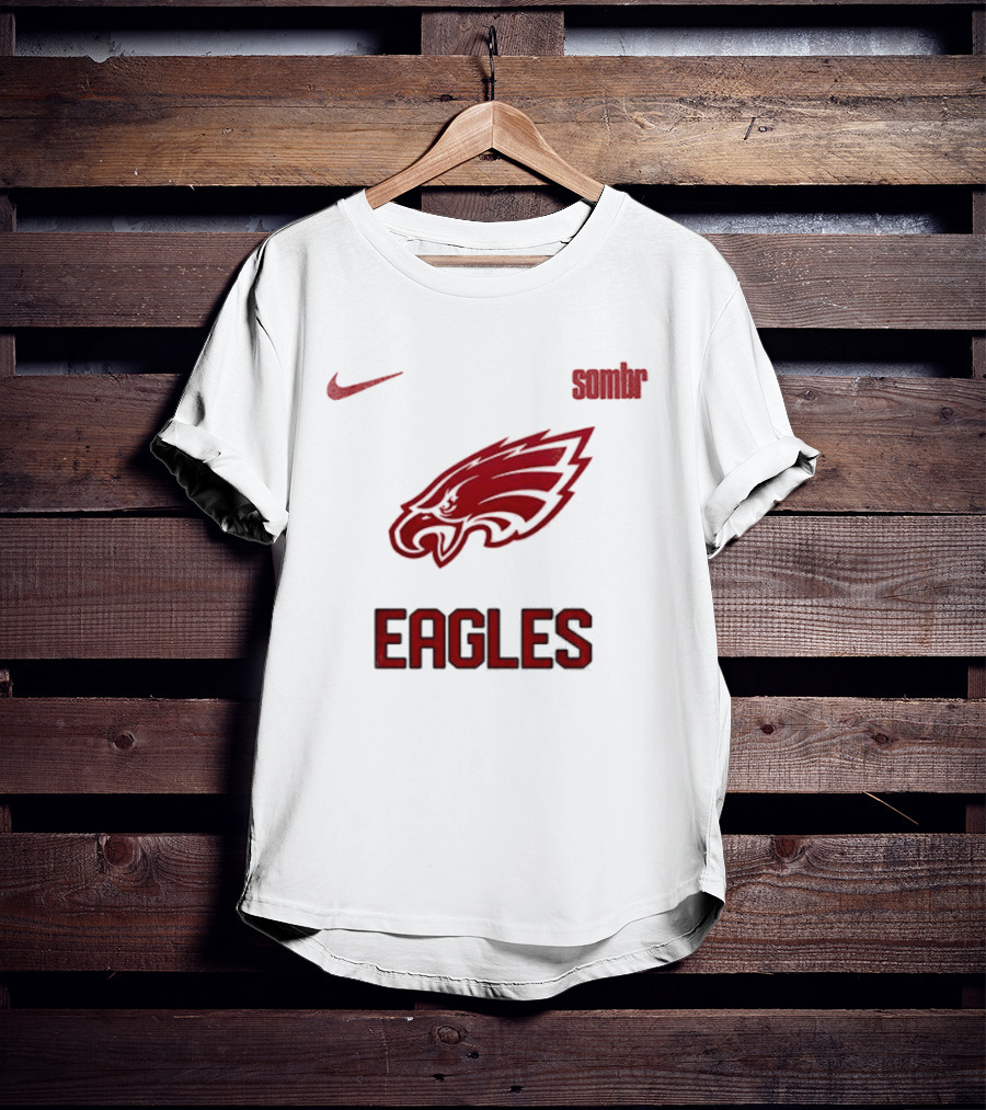 Philadelphia Eagles Sombr Nike Collaboration Late Nights Young Romance Tour T-Shirt