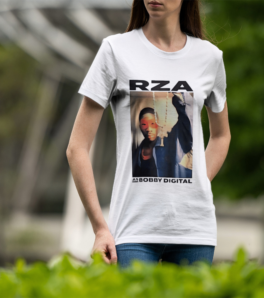 RZA Bobby Digital Mask And Chain T-Shirt