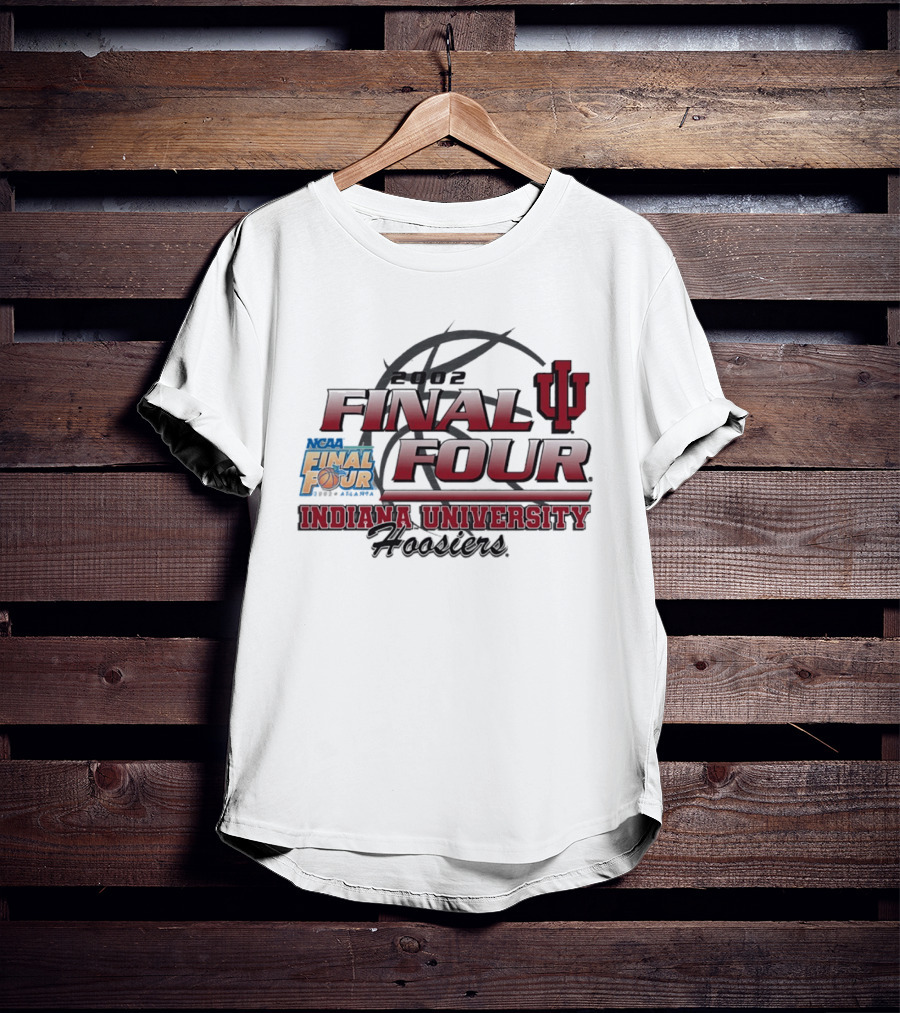NCAA Final Four 2002 Indiana University Hoosiers T-Shirt